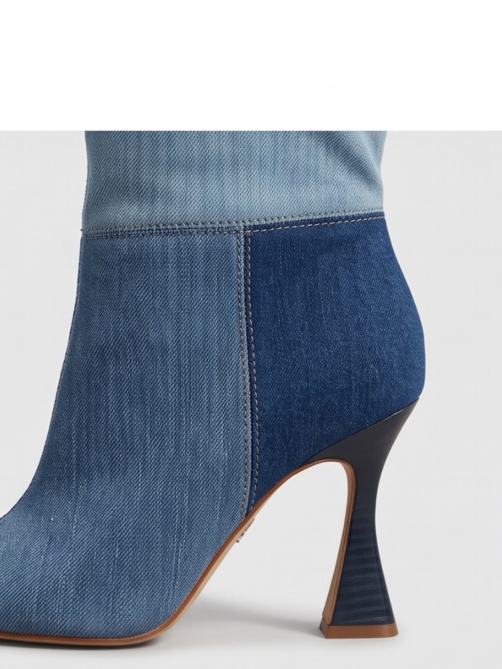 Denim Knee High Boots By Vince Camuto - Picture 3 of 4